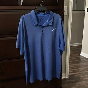 Nike Men's Classic Blue Polo Shirt